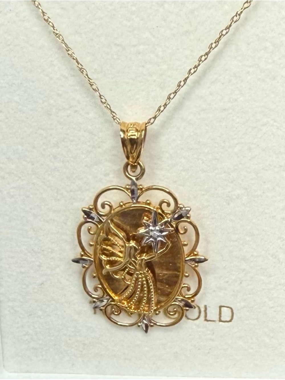 Michael Anthony Angel Necklace